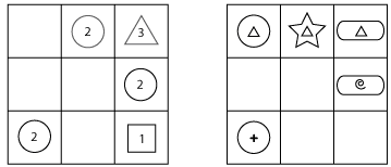 symbols and shape patterns