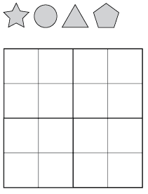 sudoku with shapes