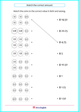 count coins worksheet
