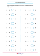 2 and 3 times tables
