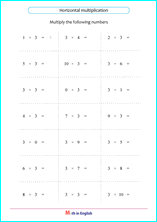 times tables of 2 and 3