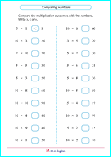 5 and 10 times tables