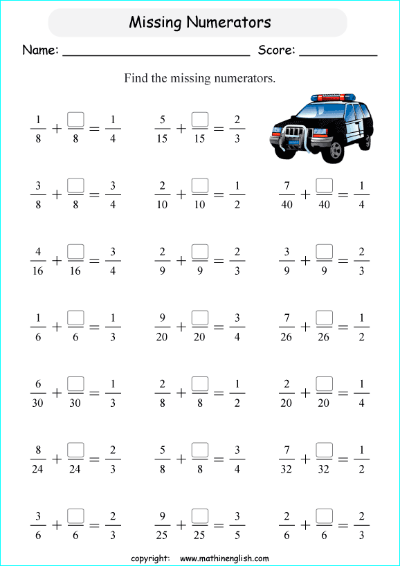 add-like-fractions-and-fill-in-the-missing-numerators-grade-3-math-fraction-worksheet-with