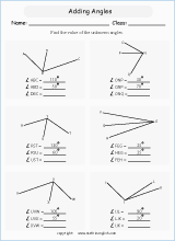 Math Geometry worksheets for primary math students in school, tutoring