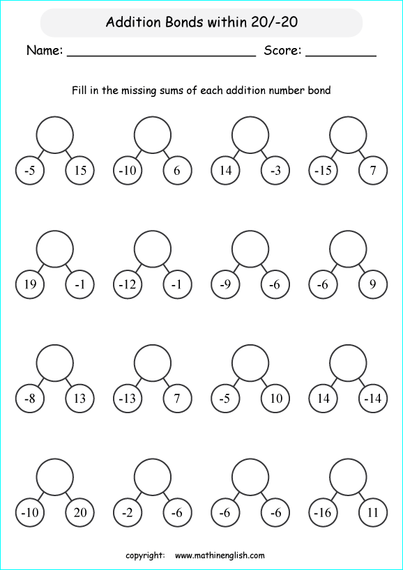fill-in-these-integer-numbers-bonds-within-the-number-range-20-to-20