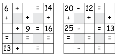 math puzzles for high school printable