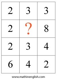 IQ puzzle for math school