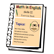 free math exercise workbooks and booklets for primary students in english