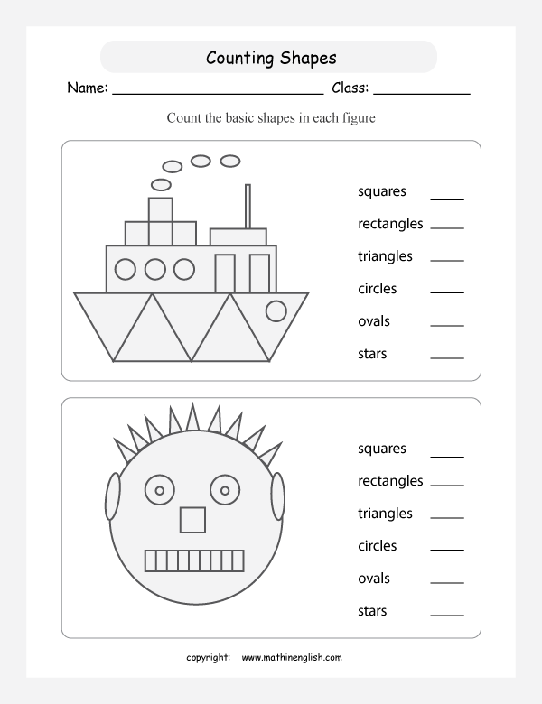 Second Grade Shapes Lesson