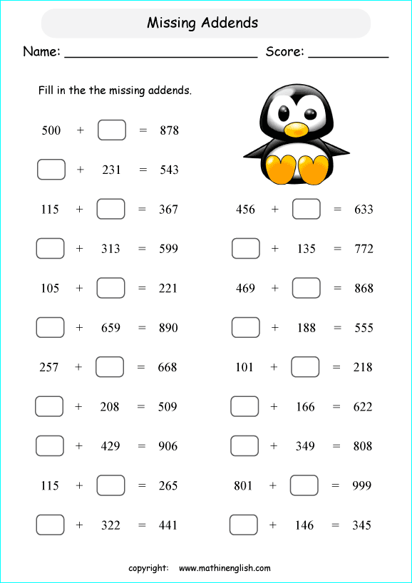 missing-addends-2nd-grade-math-worksheets-first-grade-math-first-grade-math-worksheets