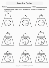 measuring mass worksheets for primary math  