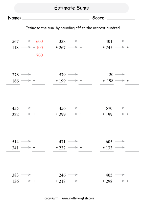 sum-up-math-worksheet