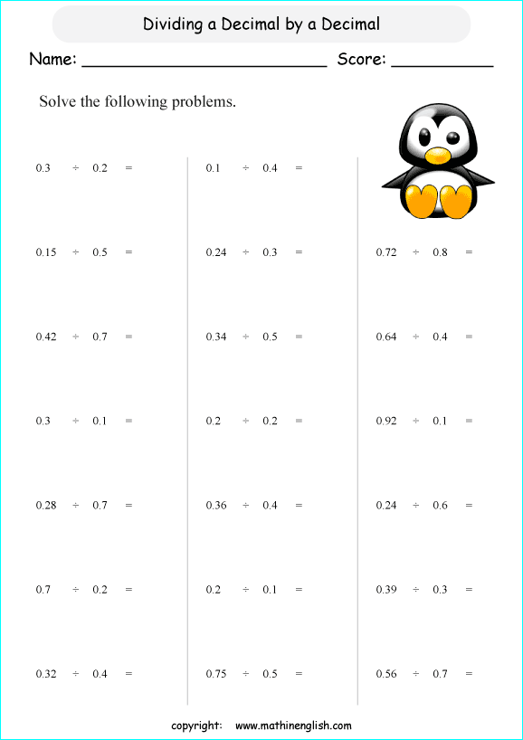 Printable Primary Math Worksheet For Math Grades 1 To 6 Based On The Singapore Math Curriculum 