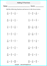 Printable grade 6 math worksheets based on the Singapore Math Curriculum.
